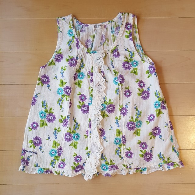 RAG MART(ラグマート)のラグマートノースリーブシャツ キッズ/ベビー/マタニティのキッズ服女の子用(90cm~)(Tシャツ/カットソー)の商品写真