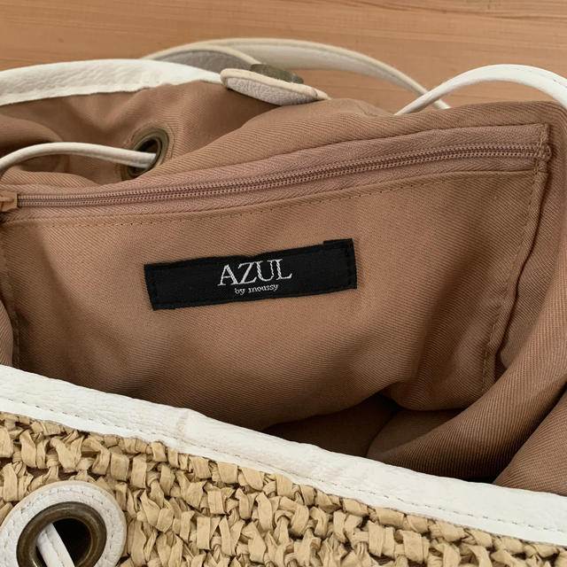 AZUL by moussy(アズールバイマウジー)のAZULカゴバック レディースのバッグ(かごバッグ/ストローバッグ)の商品写真