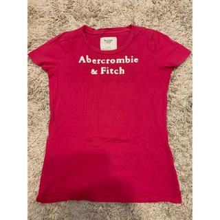 アバクロンビーアンドフィッチ(Abercrombie&Fitch)のアバクロ　Ｔシャツ　ピンク　Ｌ(Tシャツ(半袖/袖なし))