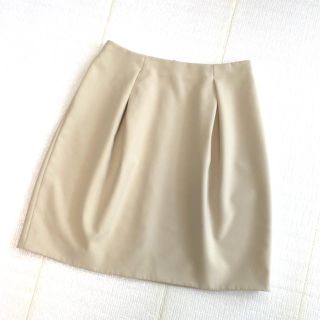 フォクシー(FOXEY)の極美品♡洗えるストレッチ素材 ふんわりコクーンスカート40(ひざ丈スカート)