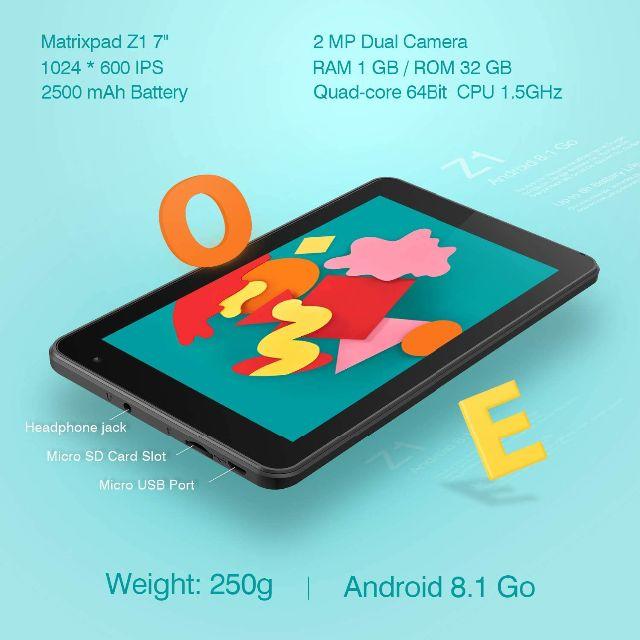【専用保護フィルム付き】Android　VANKYO MatrixPad Z1