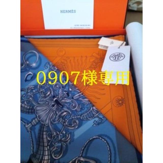 Hermes(エルメス)の0907様専用　新品　HERMES ダブルフェイス カレ90 セ・ラ・フェット レディースのファッション小物(バンダナ/スカーフ)の商品写真