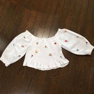 ザラ(ZARA)のzara  オフショルダー ブラウス(シャツ/ブラウス(長袖/七分))