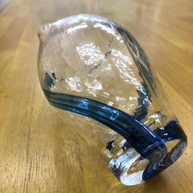 アンティークガラス水差し　花瓶 インテリア/住まい/日用品のインテリア小物(花瓶)の商品写真