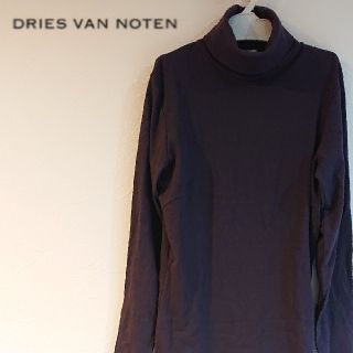 ドリスヴァンノッテン(DRIES VAN NOTEN)のドリスヴァンノッテン タートルネック カットソー 長袖  Sサイズ(Tシャツ/カットソー(七分/長袖))