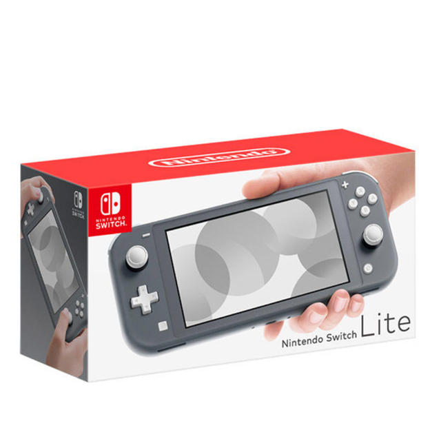 Nintendo Switch(ニンテンドースイッチ)の任天堂スイッチライト　switch lite grey グレー エンタメ/ホビーのゲームソフト/ゲーム機本体(家庭用ゲーム機本体)の商品写真