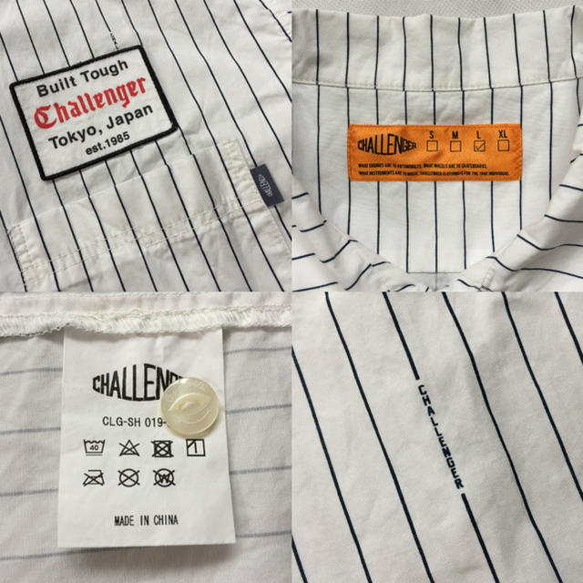 定価18480円!Challenger チャレンジャー 半袖ワークシャツ Lの通販 by