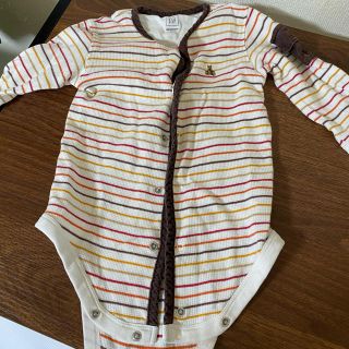 ベビーギャップ(babyGAP)の◆るんるん♪様専用◆GAP ロンパース 80 2枚組(ロンパース)