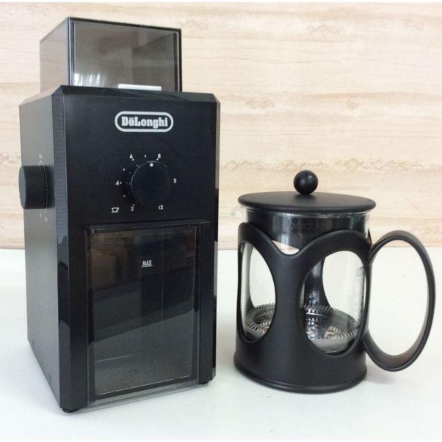 デロンギ グラインダー＆ボダム コーヒーメーカー