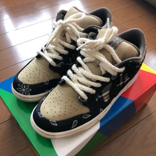 ナイキ(NIKE)のnike dunk sb low travis scott 28cm(スニーカー)