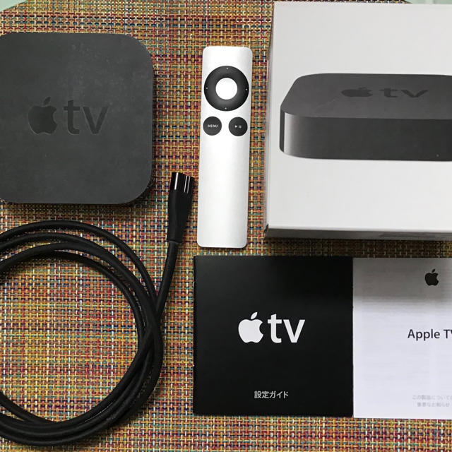 値下げ! Apple TV 第3世代　A1427 リモコン・箱・取説付き⭐︎