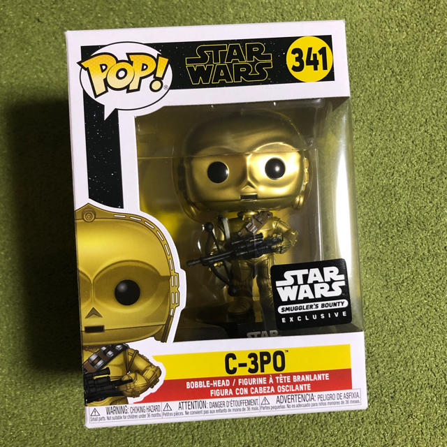 Funko pop 海外限定ボウキャスター版 C-3PO ファンコ ポップ