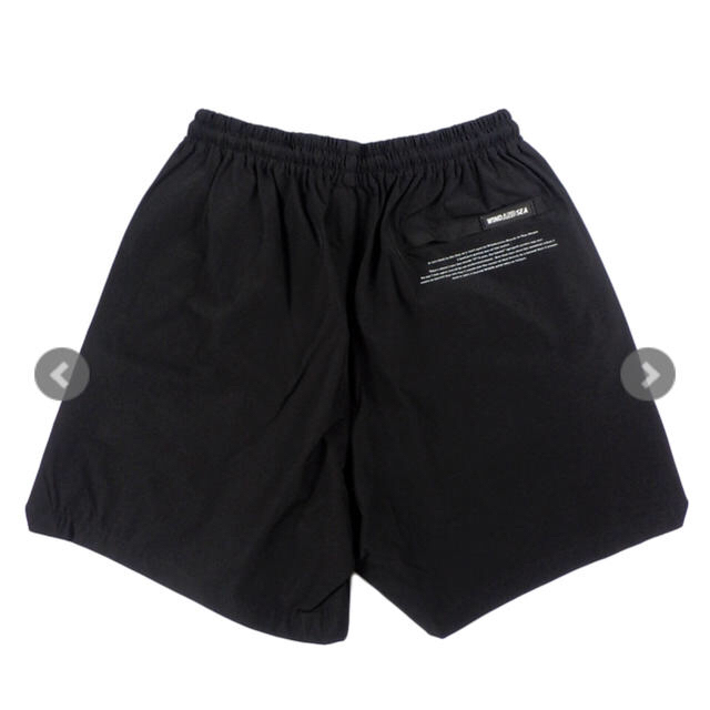 Supreme(シュプリーム)のWIND AND SEA NYLON SHORTS BLACK Lサイズ メンズのパンツ(ショートパンツ)の商品写真