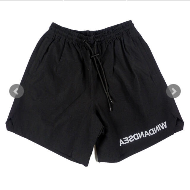 Supreme(シュプリーム)のWIND AND SEA NYLON SHORTS BLACK Lサイズ メンズのパンツ(ショートパンツ)の商品写真