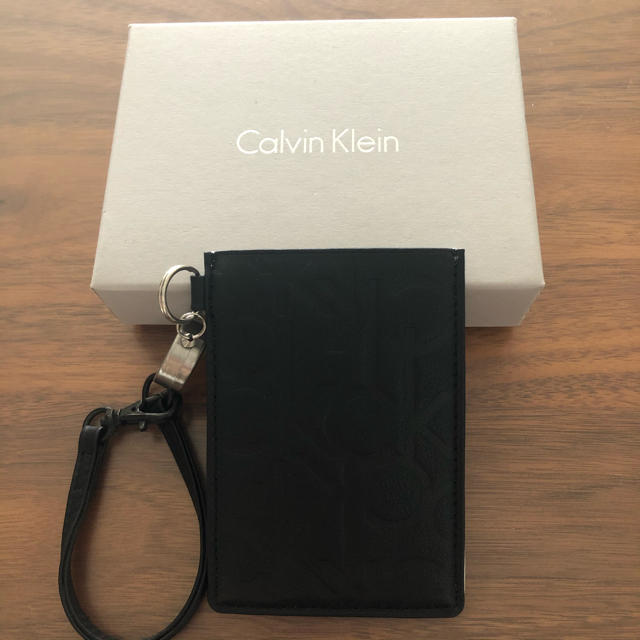 Calvin Klein(カルバンクライン)のオリオン生様専用　新品未使用カルバンクライン CK カードケース パスホルダー  メンズのファッション小物(名刺入れ/定期入れ)の商品写真