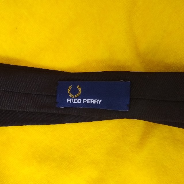 FRED PERRY(フレッドペリー)のFRED PERRY　ネクタイ　黒 メンズのファッション小物(ネクタイ)の商品写真