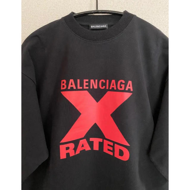 バレンシアガ xrated ロング tシャツ