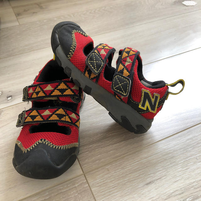 New Balance(ニューバランス)のニューバランス　キッズ　夏靴15センチ キッズ/ベビー/マタニティのキッズ靴/シューズ(15cm~)(スニーカー)の商品写真
