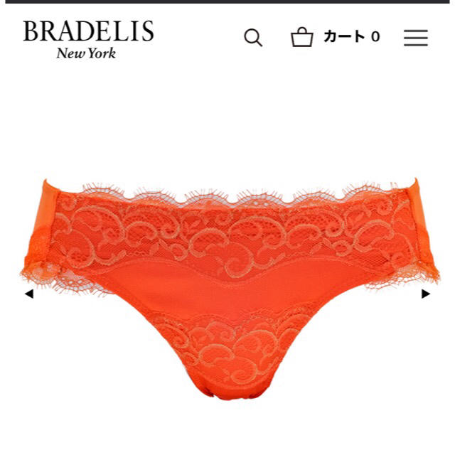 BRADELIS New York(ブラデリスニューヨーク)のブラデリス　レイシーパンティ　ショーツ　水色　Lサイズ レディースの下着/アンダーウェア(ショーツ)の商品写真