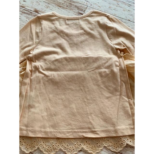 Amber(アンバー)のアンバー刺繍トップス　 キッズ/ベビー/マタニティのキッズ服女の子用(90cm~)(Tシャツ/カットソー)の商品写真