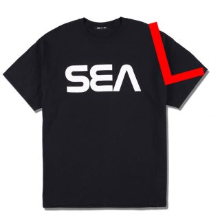 ロンハーマン(Ron Herman)のWIND AND SEA (SPC) T-SHIRT L Tシャツ 黒 新品(Tシャツ/カットソー(半袖/袖なし))