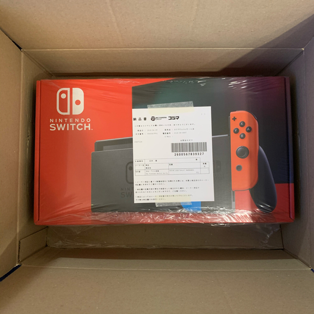 新品 Nintendo Switch ネオン 本体
