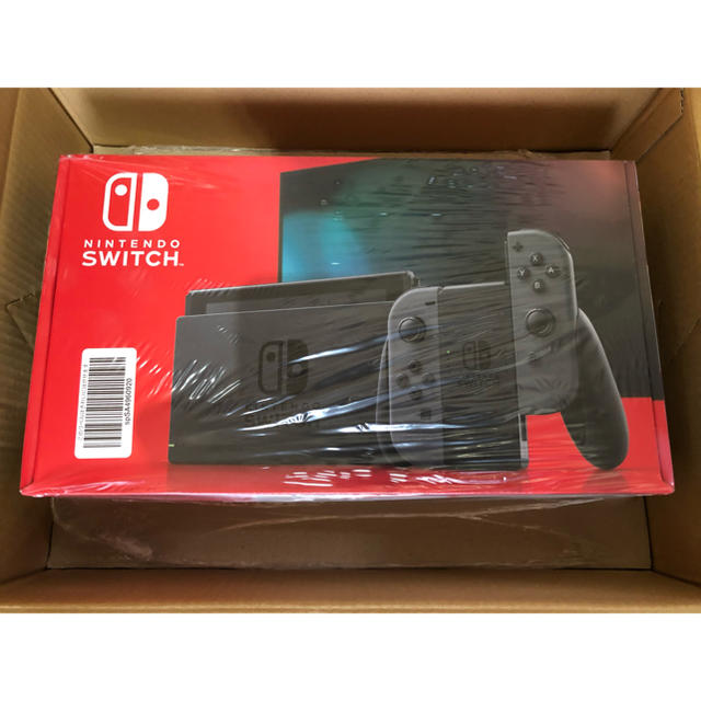 Nintendo 最新号掲載アイテム Switch 本体 新品未使用 かわいい～ グレー 24時間以内発送対応