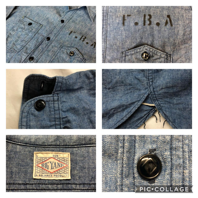 WAREHOUSE(ウエアハウス)のビッグヤンク × ウェアハウス 40s シガレットポケット シャンブレーシャツ メンズのトップス(シャツ)の商品写真