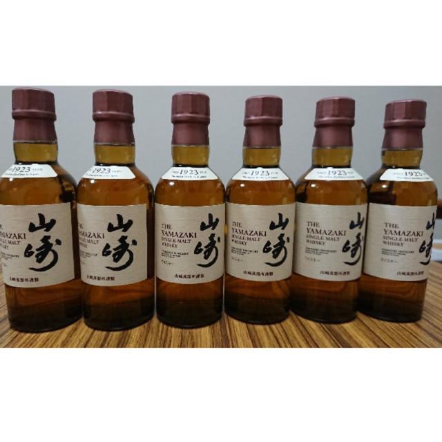 サントリー - サントリー 山崎 ミニボトル 小瓶 180ml 6本セット の通販 by 結's shop｜サントリーならラクマ