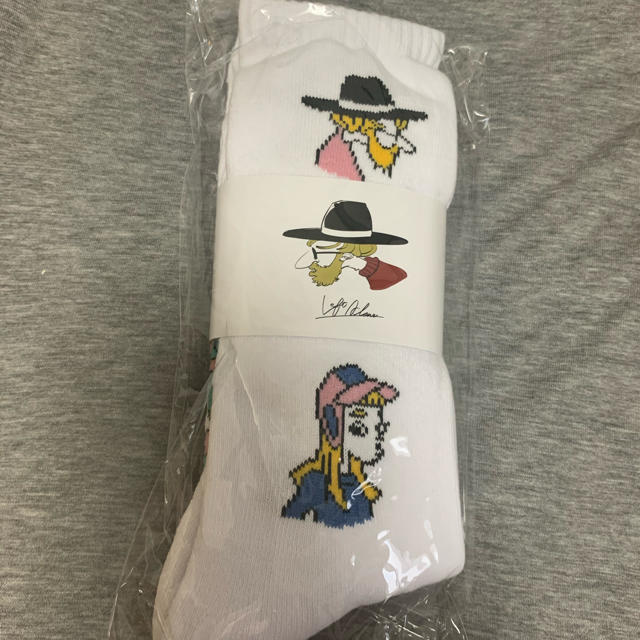 BEAMS(ビームス)のLEFT ALONE レフトアローン 2P ICON SOX 靴下 ソックス メンズのレッグウェア(ソックス)の商品写真