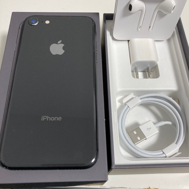 iPhone8 256GB SIMフリー　画面新品 1