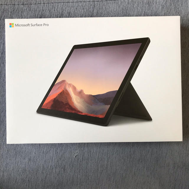 PC/タブレット【未使用】surface pro7 PUV00027 ブラック　オフィス2019