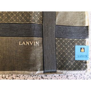 ランバン(LANVIN)のLANVIN ランバン　メンズ 大判ハンカチ (ハンカチ/ポケットチーフ)