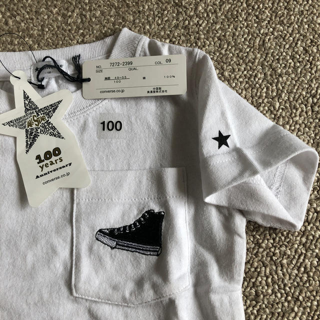 CONVERSE(コンバース)の【Tシャツ】コンバース　サイズ100 キッズ/ベビー/マタニティのキッズ服男の子用(90cm~)(Tシャツ/カットソー)の商品写真