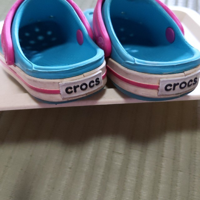 crocs(クロックス)のラバーサンダルC4.5(12-13ｾﾝﾁ) キッズ/ベビー/マタニティのベビー靴/シューズ(~14cm)(サンダル)の商品写真