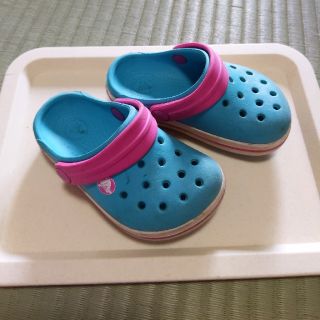 クロックス(crocs)のラバーサンダルC4.5(12-13ｾﾝﾁ)(サンダル)