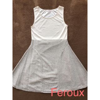 フェルゥ(Feroux)のFeroux フェルゥ // レディース 上品ワンピース【Ｍ】(ひざ丈ワンピース)