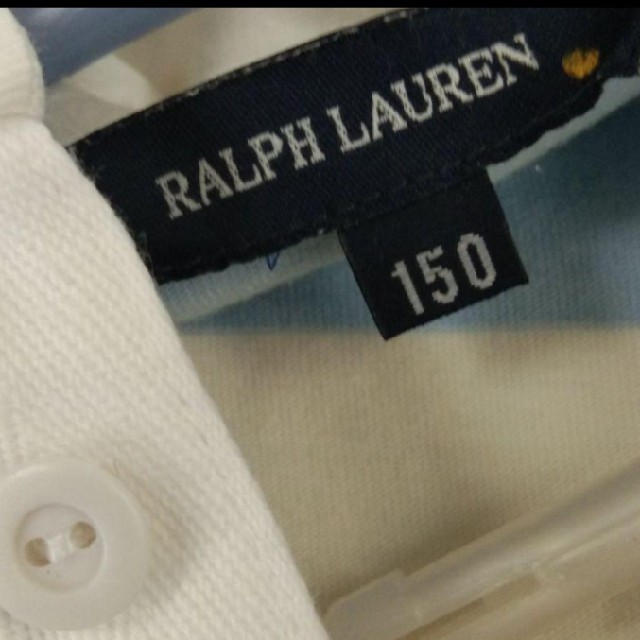 Ralph Lauren(ラルフローレン)のラルフ・ローレン　ポロシャツ　１５０ キッズ/ベビー/マタニティのキッズ服女の子用(90cm~)(Tシャツ/カットソー)の商品写真