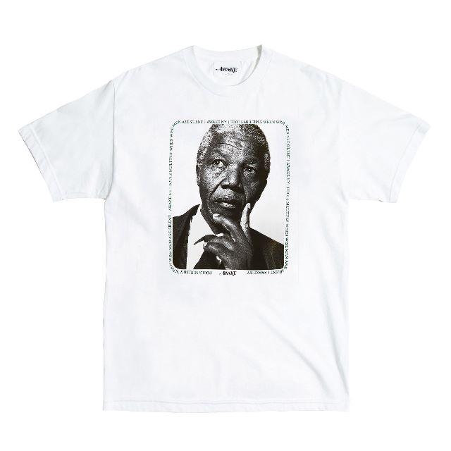 AWAKE(アウェイク)のAwake NY Mandela Short Sleeve Tee XL 白 メンズのトップス(Tシャツ/カットソー(半袖/袖なし))の商品写真