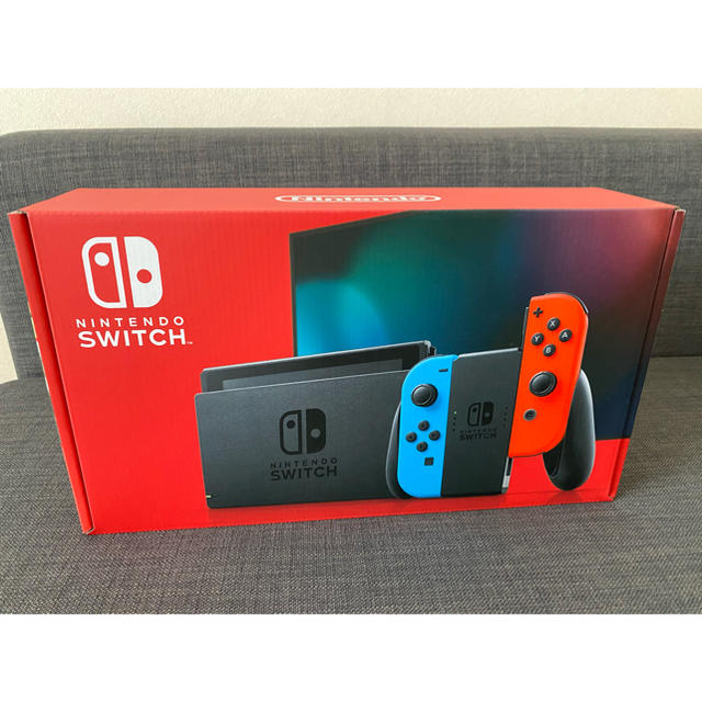 新型Nintendo Switch 本体 ネオンブルーネオンレッドエンタメ/ホビー