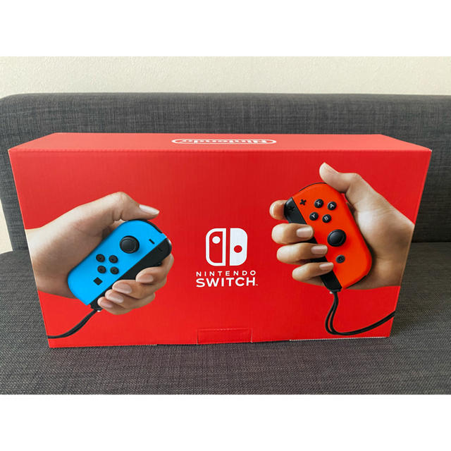 新型Nintendo Switch 本体 ネオンブルーネオンレッドエンタメ/ホビー