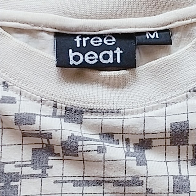 free beat Tシャツ ブロック柄  メンズのトップス(Tシャツ/カットソー(半袖/袖なし))の商品写真