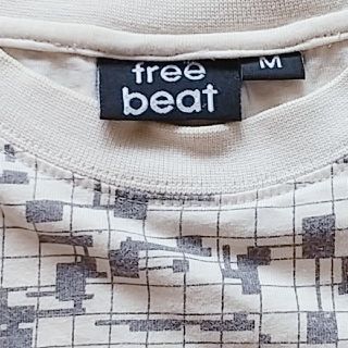 free beat Tシャツ ブロック柄 (Tシャツ/カットソー(半袖/袖なし))