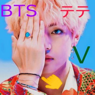 ボウダンショウネンダン(防弾少年団(BTS))のBTS V テテ テヒョン 着用風 レザーブレスレット 牛革使用(1mm)(ブレスレット/バングル)