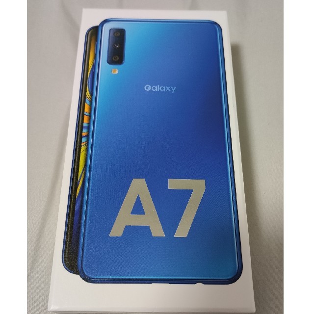 Galaxy A7 ブルー 新品未開封