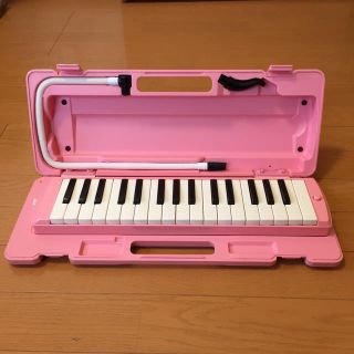 ヤマハ(ヤマハ)のYAMAHA ピアニカ P-32DP (ピンクa)(その他)