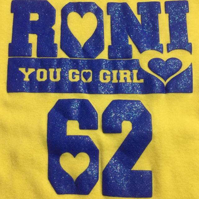 RONI(ロニィ)のRONI Tシャツ 黄 ML(137-146cm) キッズ/ベビー/マタニティのキッズ服女の子用(90cm~)(Tシャツ/カットソー)の商品写真