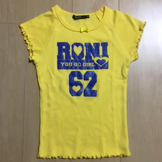 ロニィ(RONI)のRONI Tシャツ 黄 ML(137-146cm)(Tシャツ/カットソー)