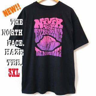 ザノースフェイス(THE NORTH FACE)の身幅広 US最新 ♪ ノースフェイス HAZE Tシャツ 黒 3XL相当(Tシャツ/カットソー(半袖/袖なし))