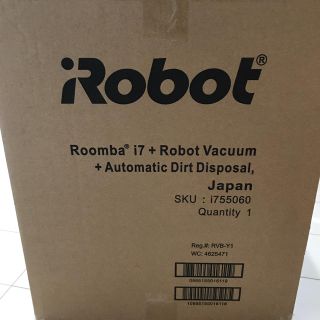 アイロボット(iRobot)のルンバ i7+(掃除機)